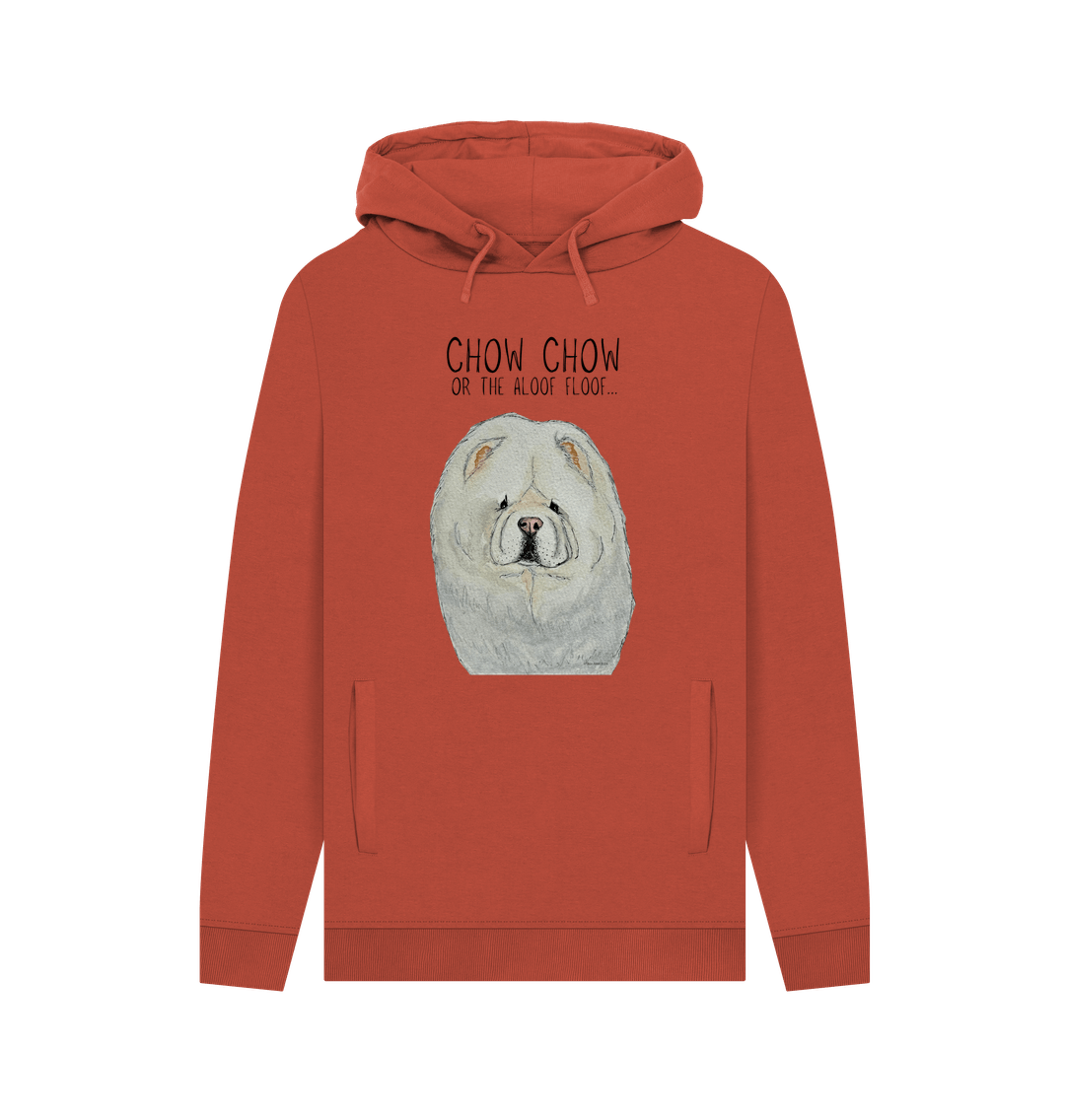 Cream Chow Chow Men's Hoodie – Cozy Up with the Aloof Floof