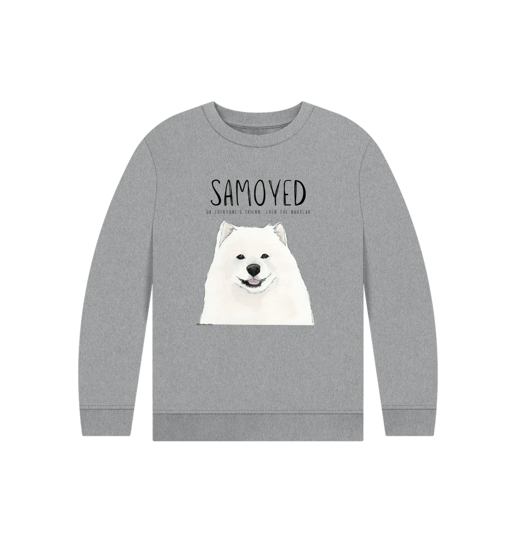 Samoyed Kids Sweatshirt: Fluffy, Friendly, and Ready for Adventure!