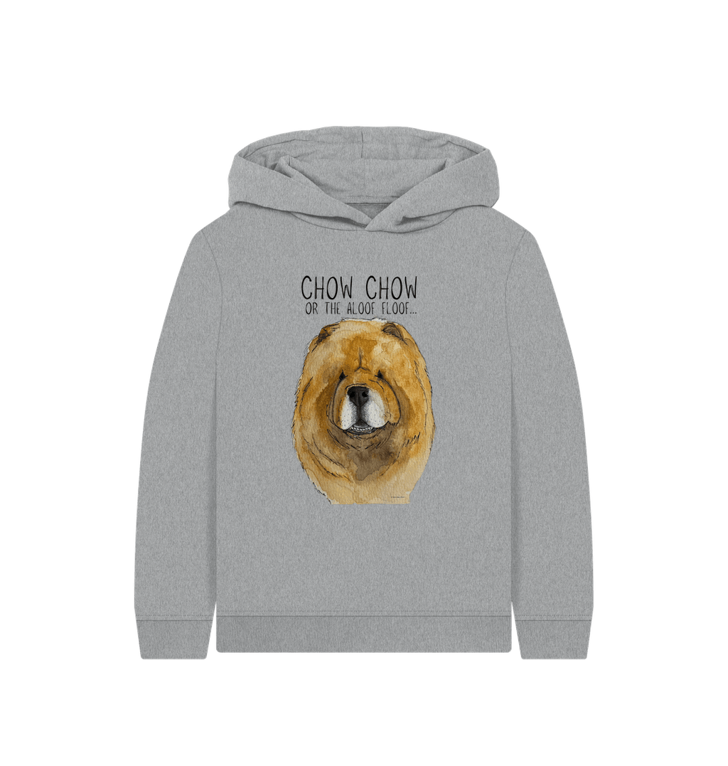 Red Chow Chow Kids' Hoodie – Snuggly Style for Little Dog Lovers!