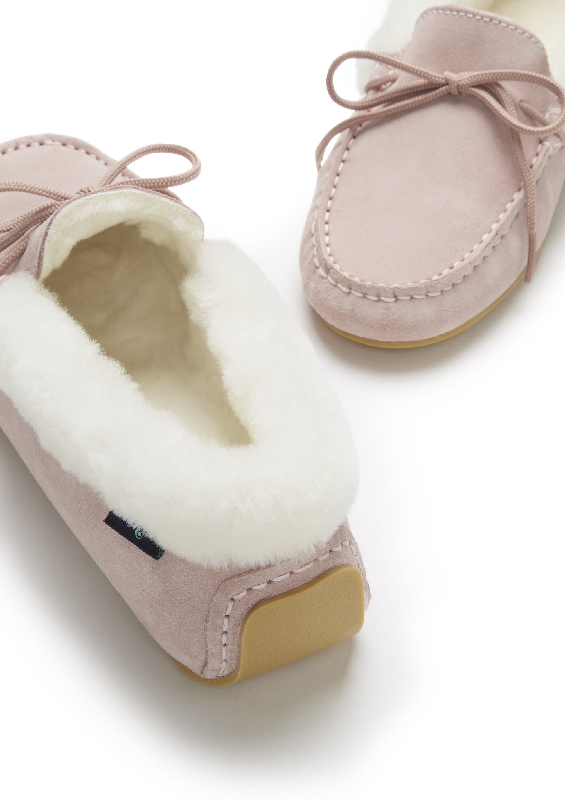 Women's Ice Pink Sheepskin Slippers