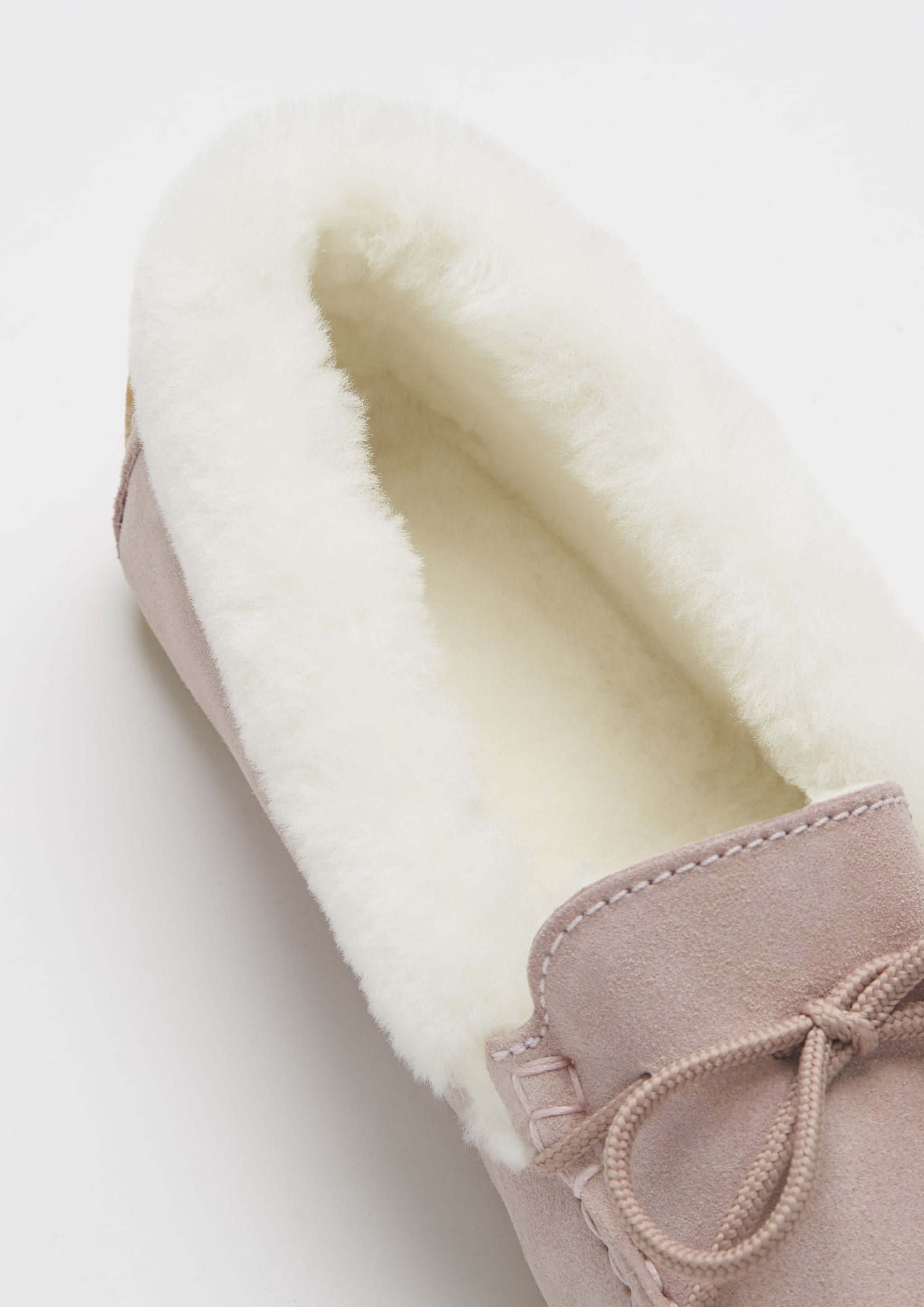 Women's Ice Pink Sheepskin Slippers
