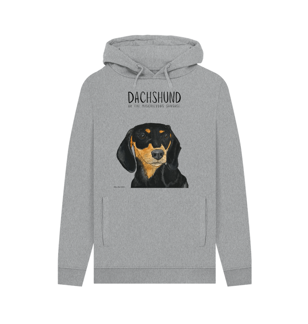 Black & Tan Dachshund Hoodie – Small Legs, Big Attitude!