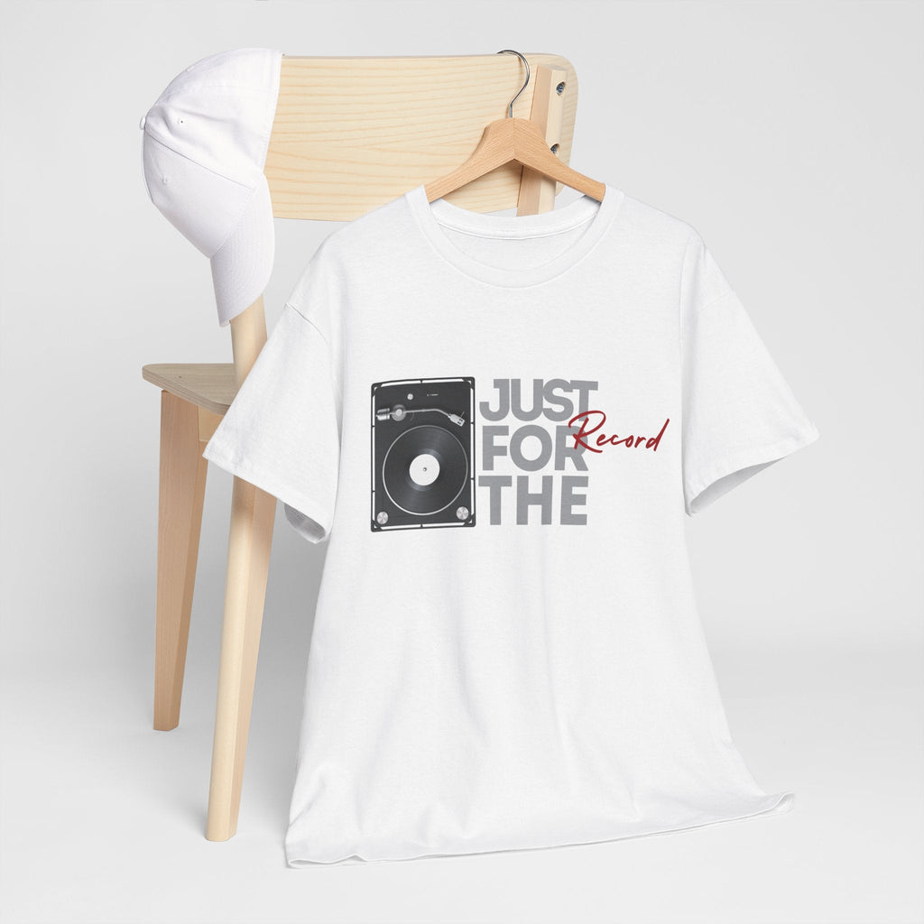 Just for the Record Men's Vinyl T-Shirt
