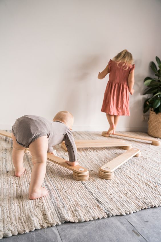 Wooden Balance Beams Toy – Develop Coordination & Creativity by Ewart Woods at www.brixbailey.com