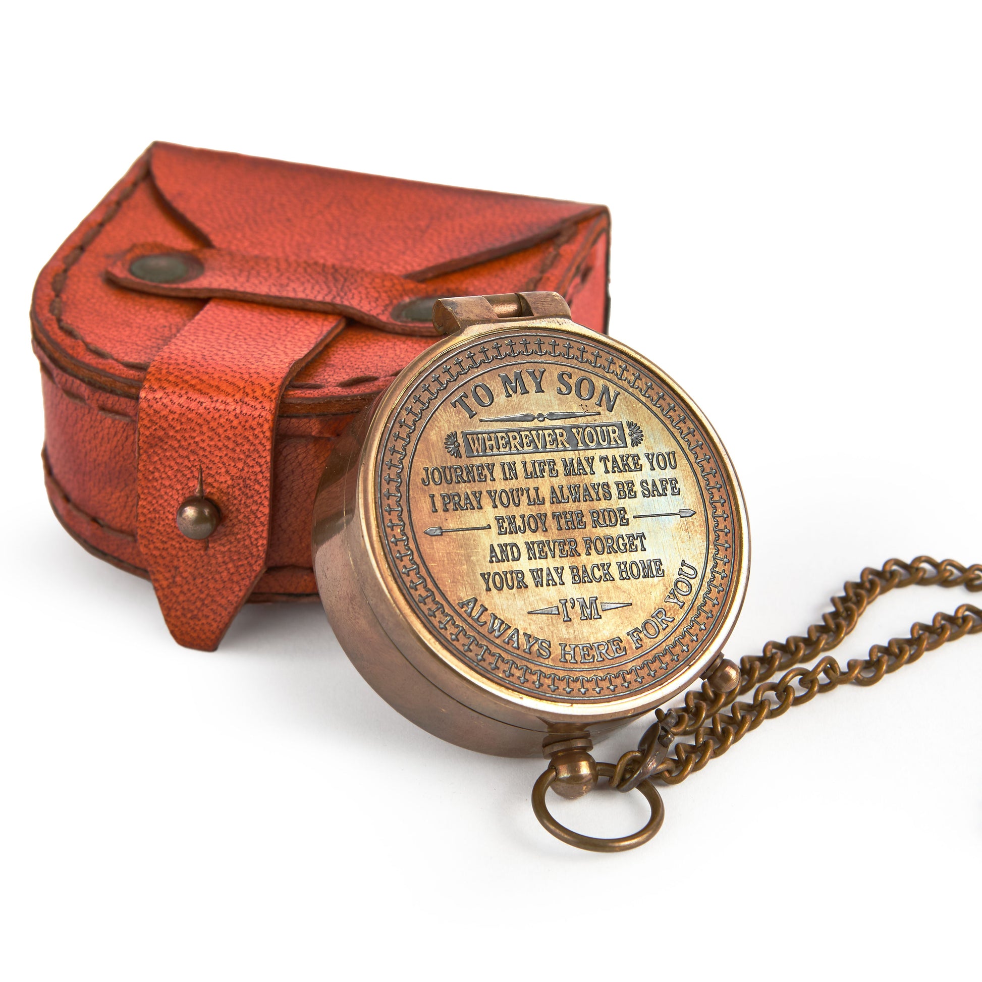 Pocket Compass Gift for Your Son
