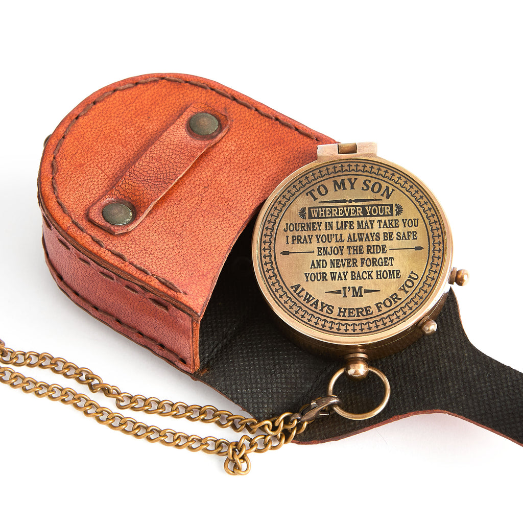 Pocket Compass Gift for Your Son