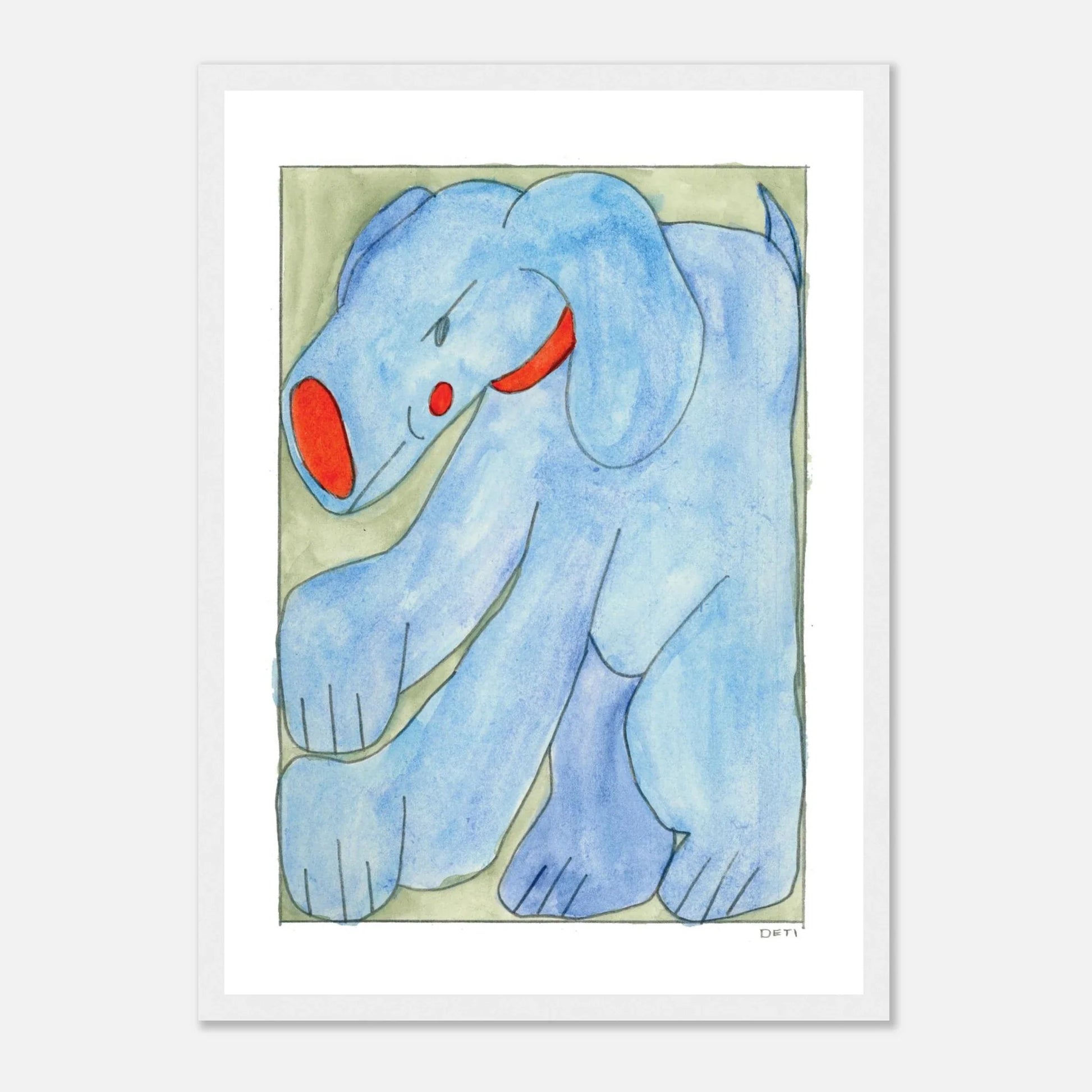 Boog 2 Mischief Framed Print by Hayley Deti