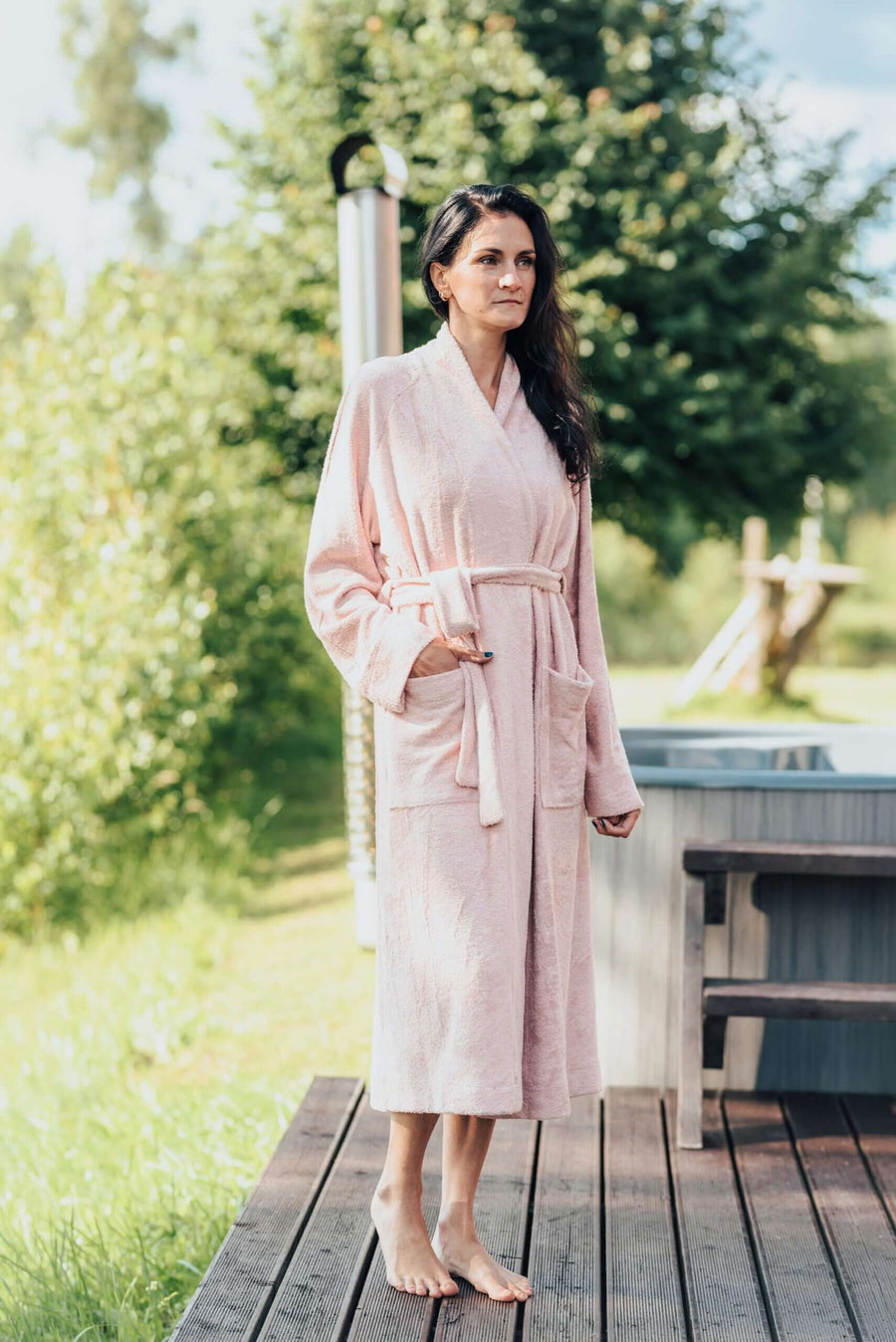 Luxurious OEKO-TEX Bamboo Terry Robe – Silky & Absorbent by RÄTT at brixbailey.com