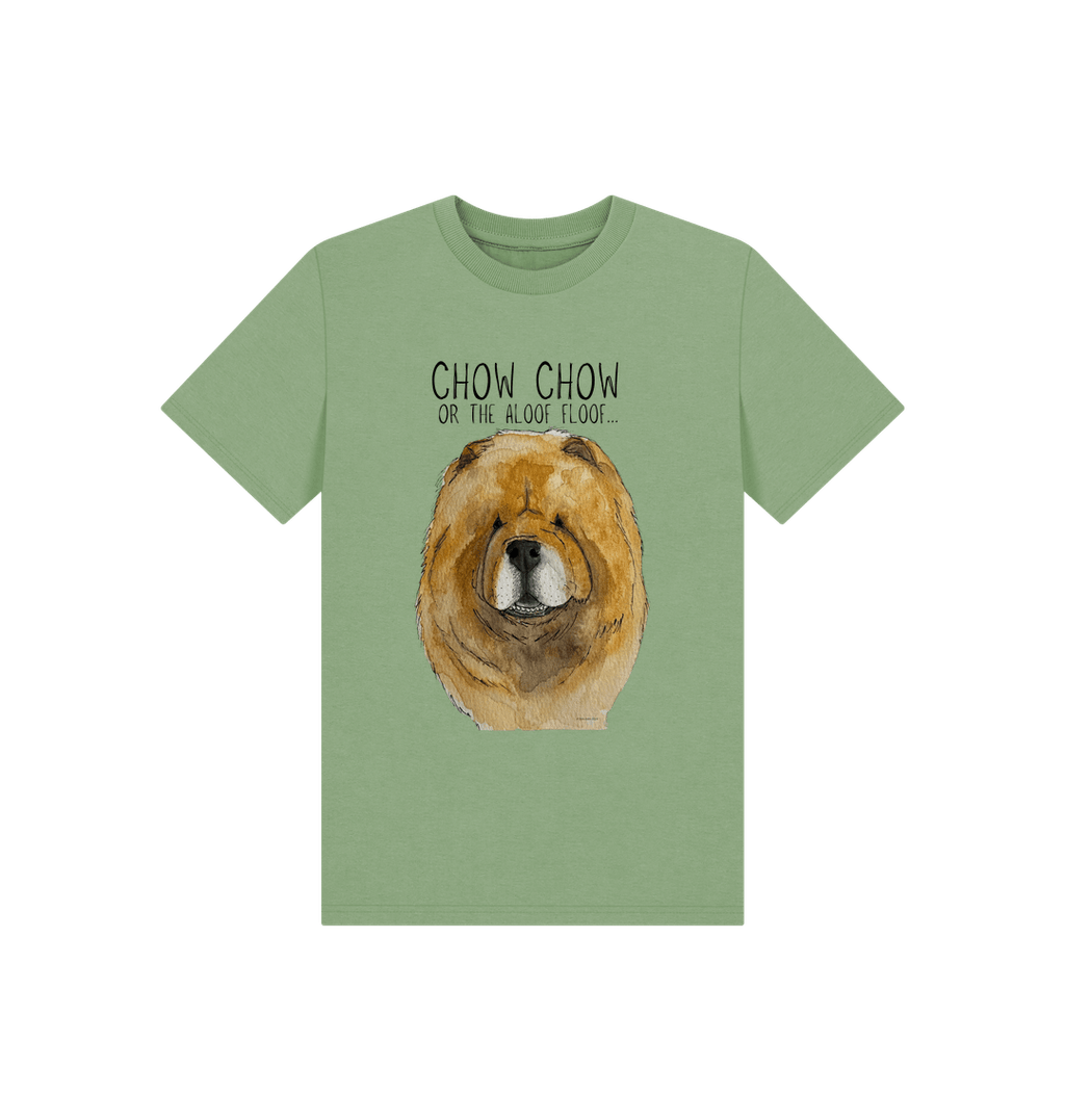Adorable Red Chow Chow Kid’s T-Shirt – Perfect for Your Little Fluff Fan!