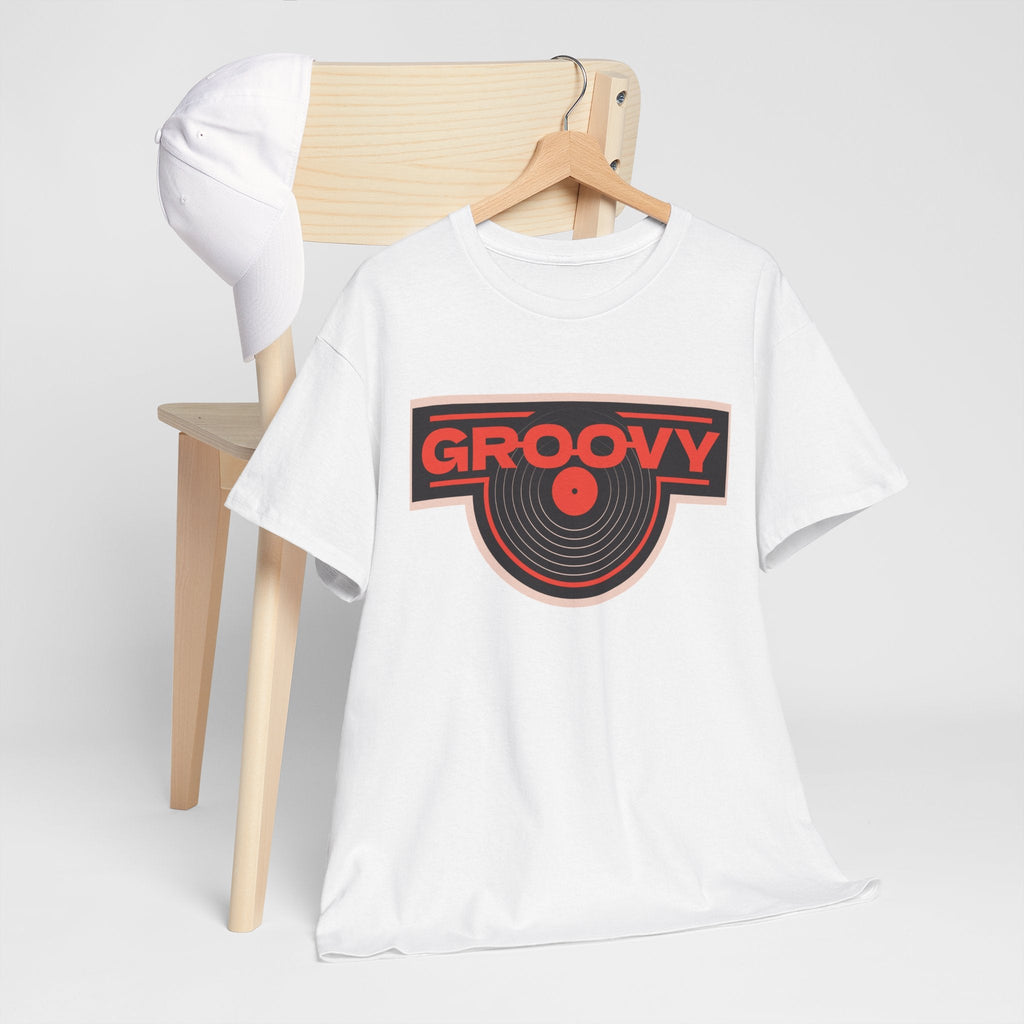 Groovy Men's Vinyl Records T-Shirt