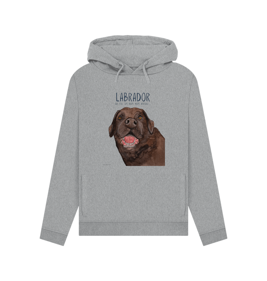 Powered by Snacks: The Chocolate Labrador Hoodie