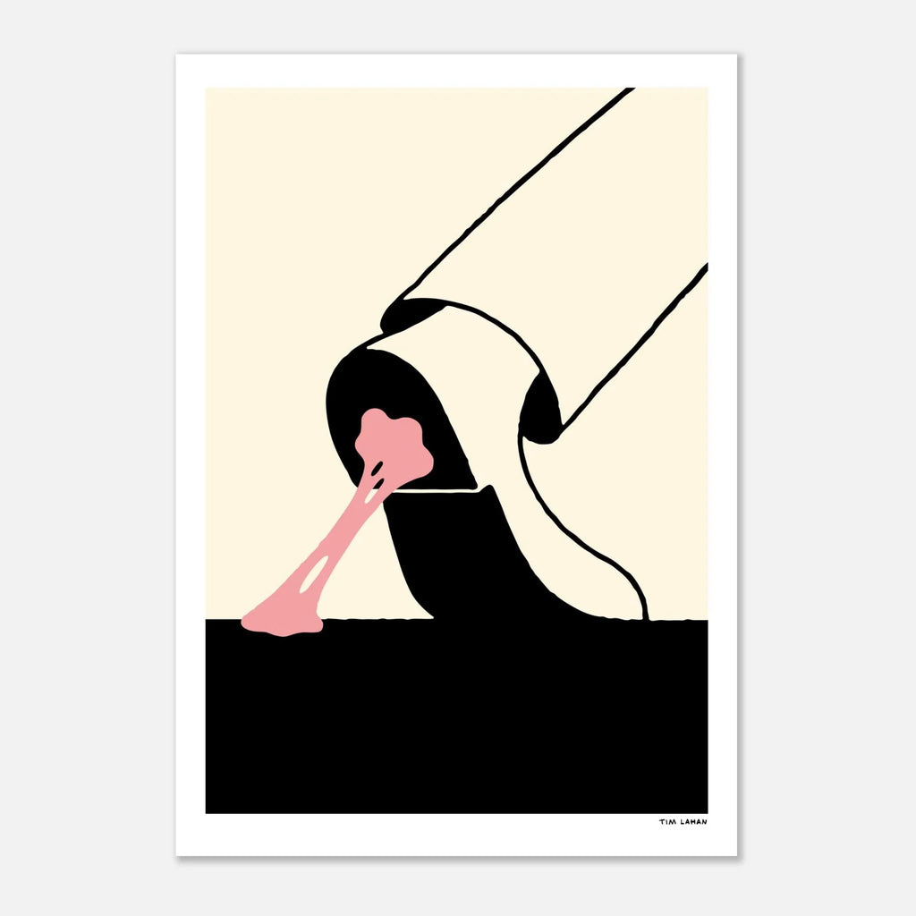 Stuck Print by Tim Lahan
