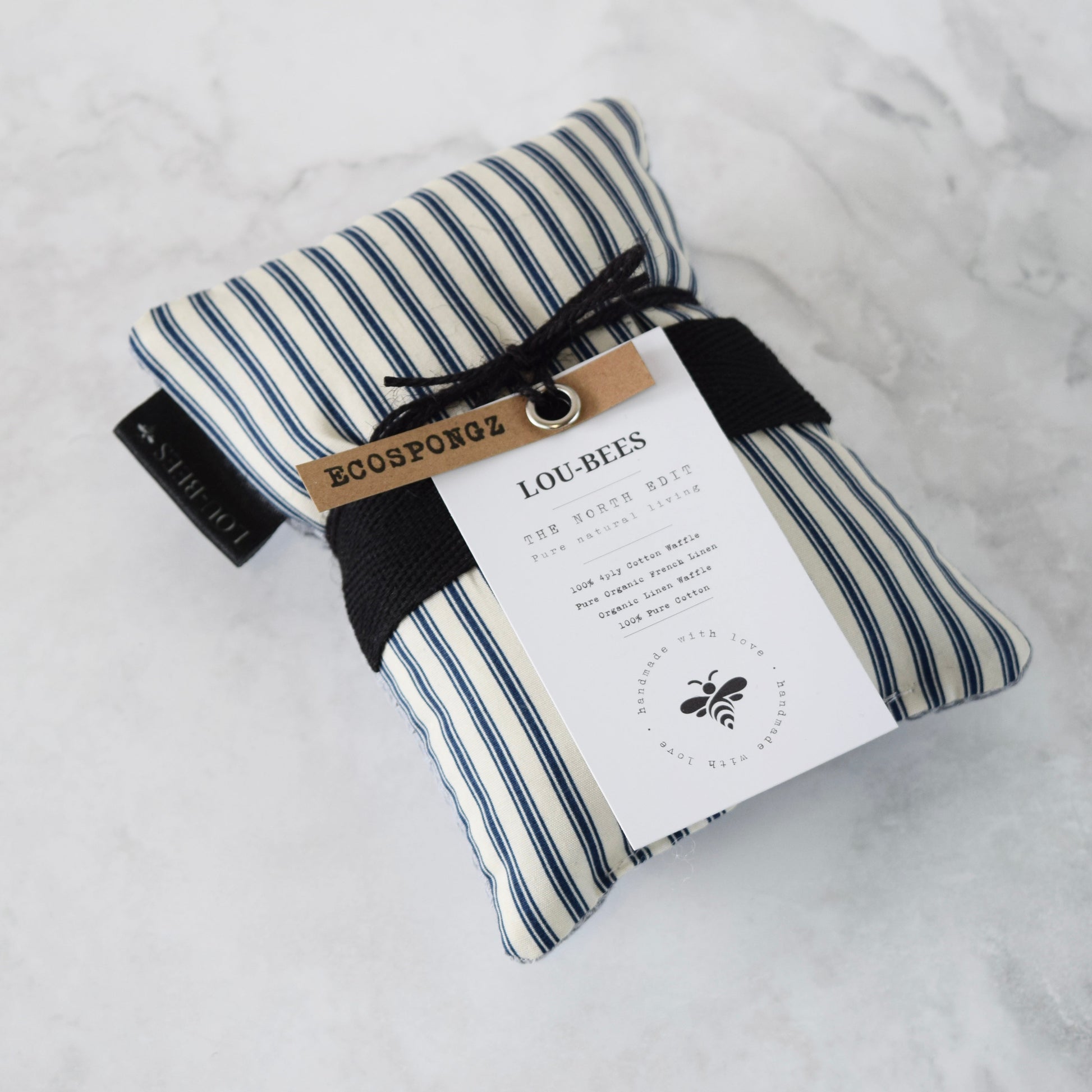 French Inspired Navy Stripe Kitchen Trio