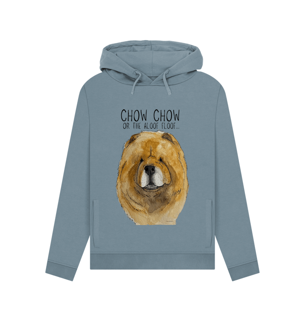 Stay Warm & Fluffy: Red Chow Chow Women's Hoodie