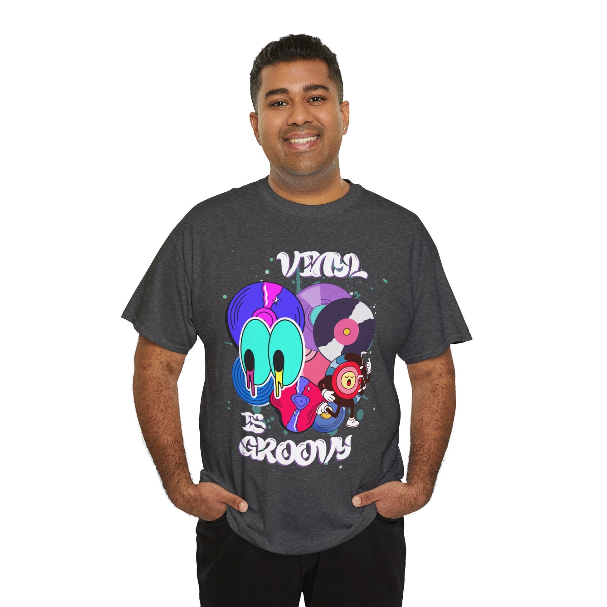 Vinyl Is Groovy Men's T-Shirt