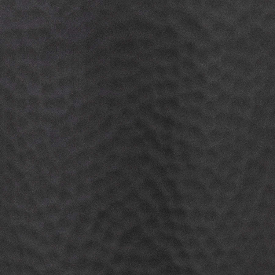 Handcrafted matt black hammered steel vase with textured finish, modern floor-standing decor for tall florals by Sostter at brixbailey.com