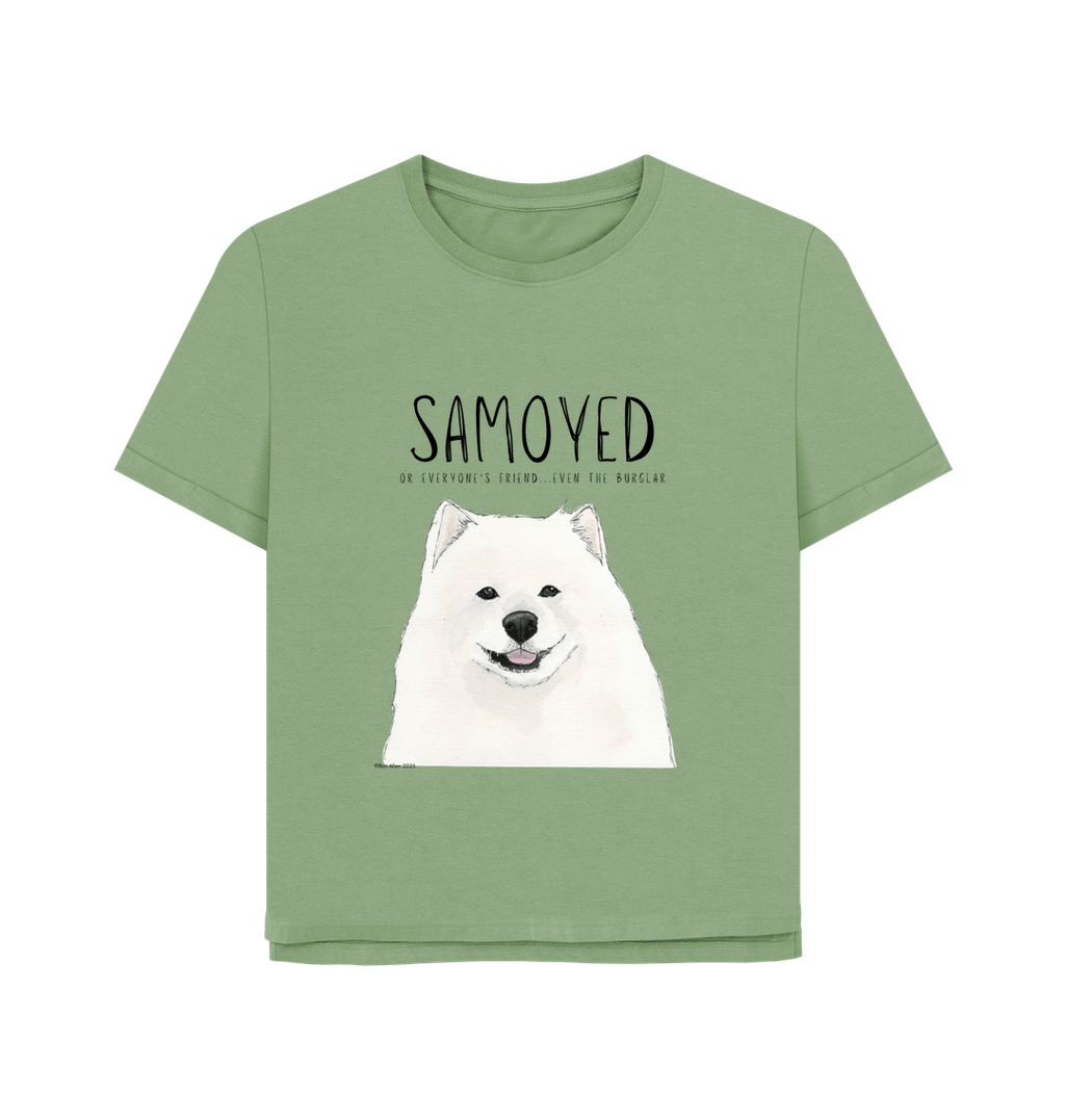 Fluff First, Questions Later – The Samoyed Tee for Professional Dog People