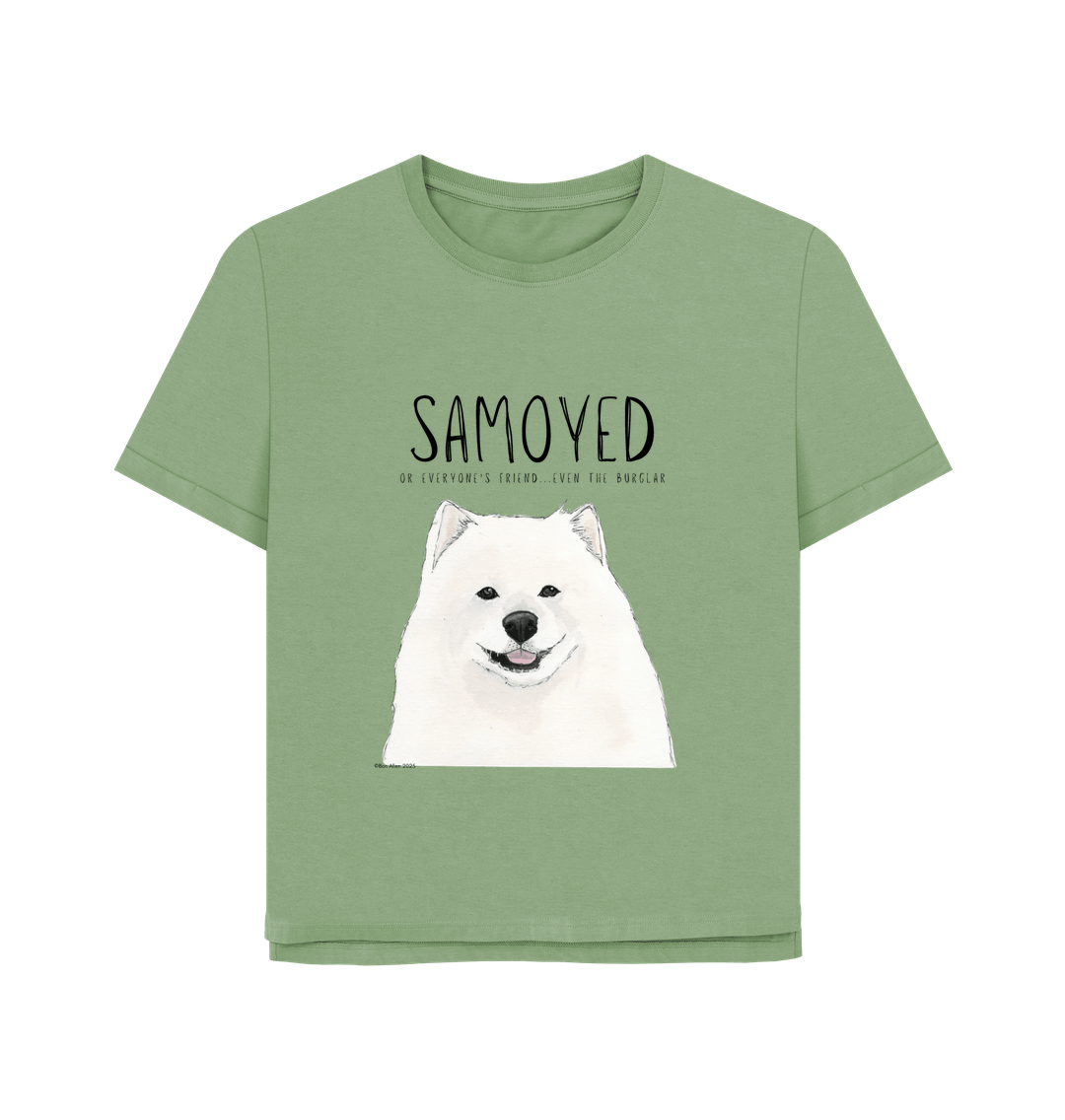 Fluff First, Questions Later – The Samoyed Tee for Professional Dog People