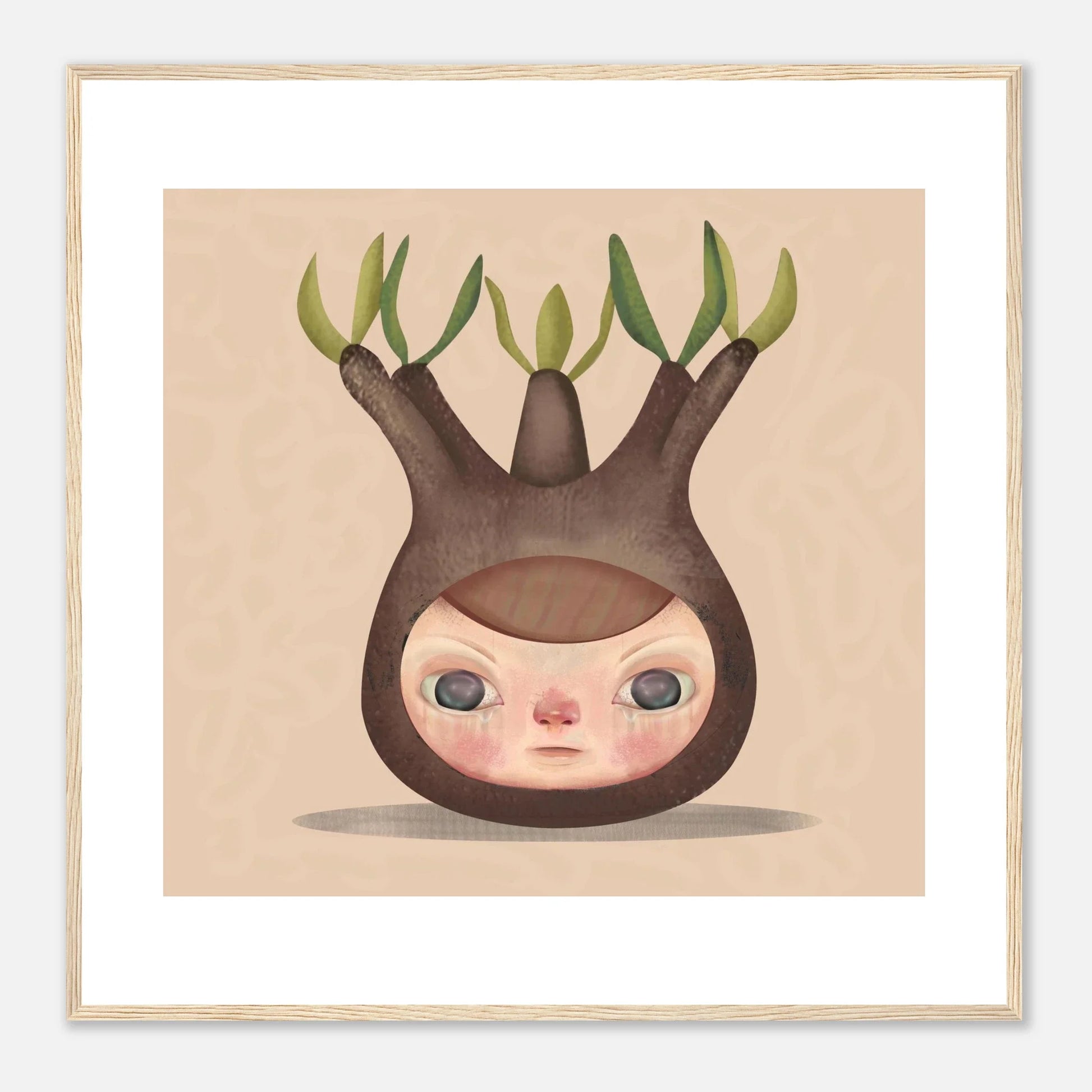 The Stolen Ninety Year Old Head Framed Print