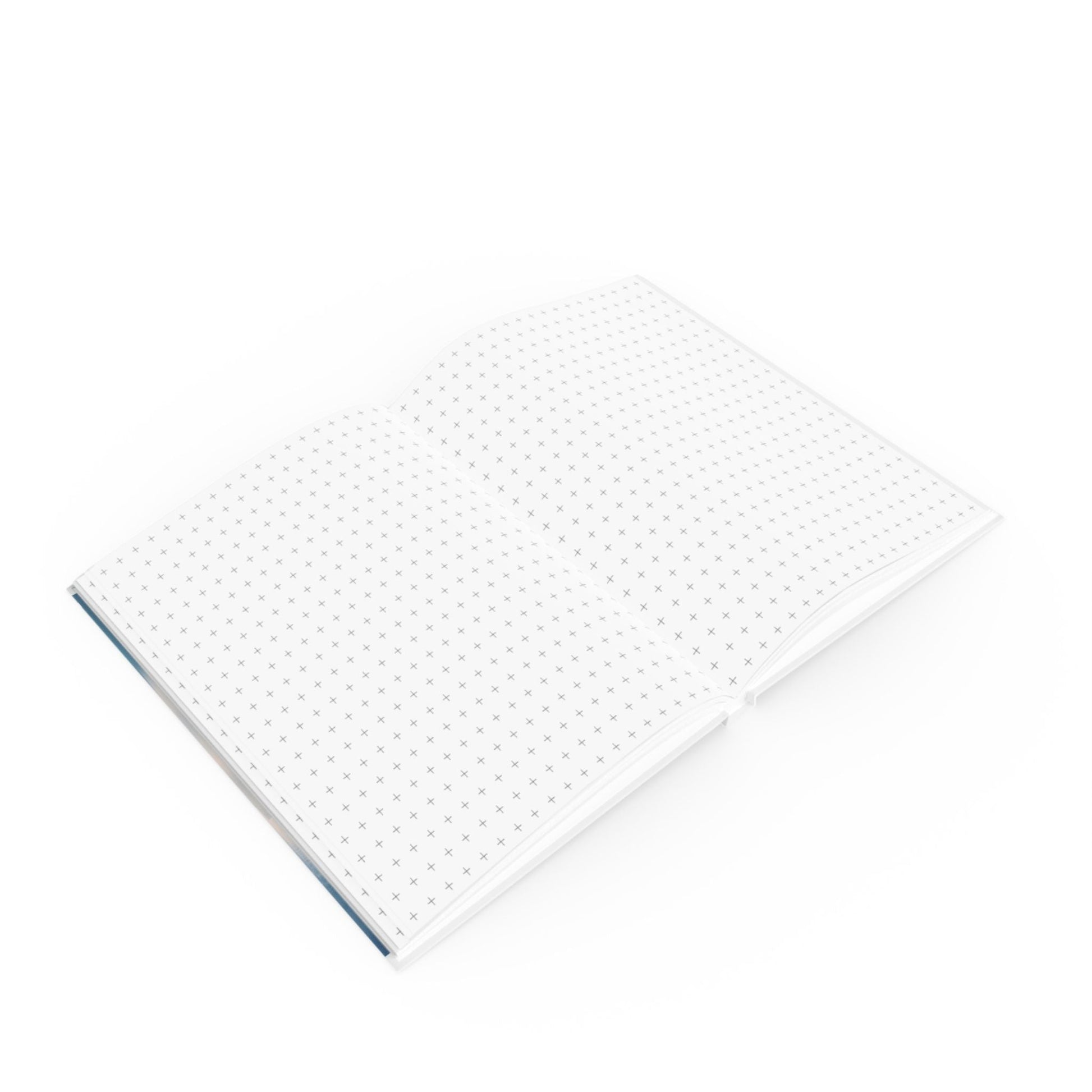 Serene Snowfall A5 Hardcover Journal – Tranquil Winter Design for Thoughtful Writing