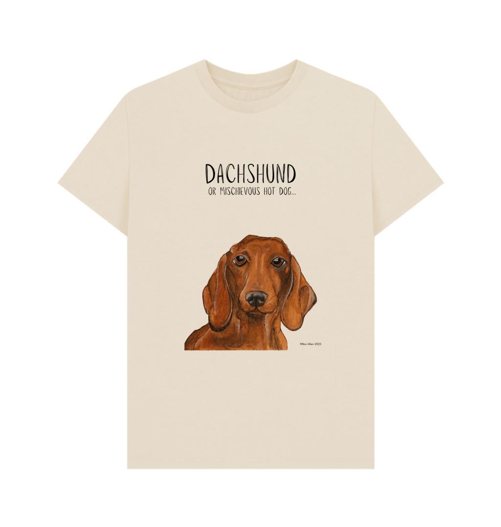 Dachshund Tee – Mischievous Hot Dog Energy!