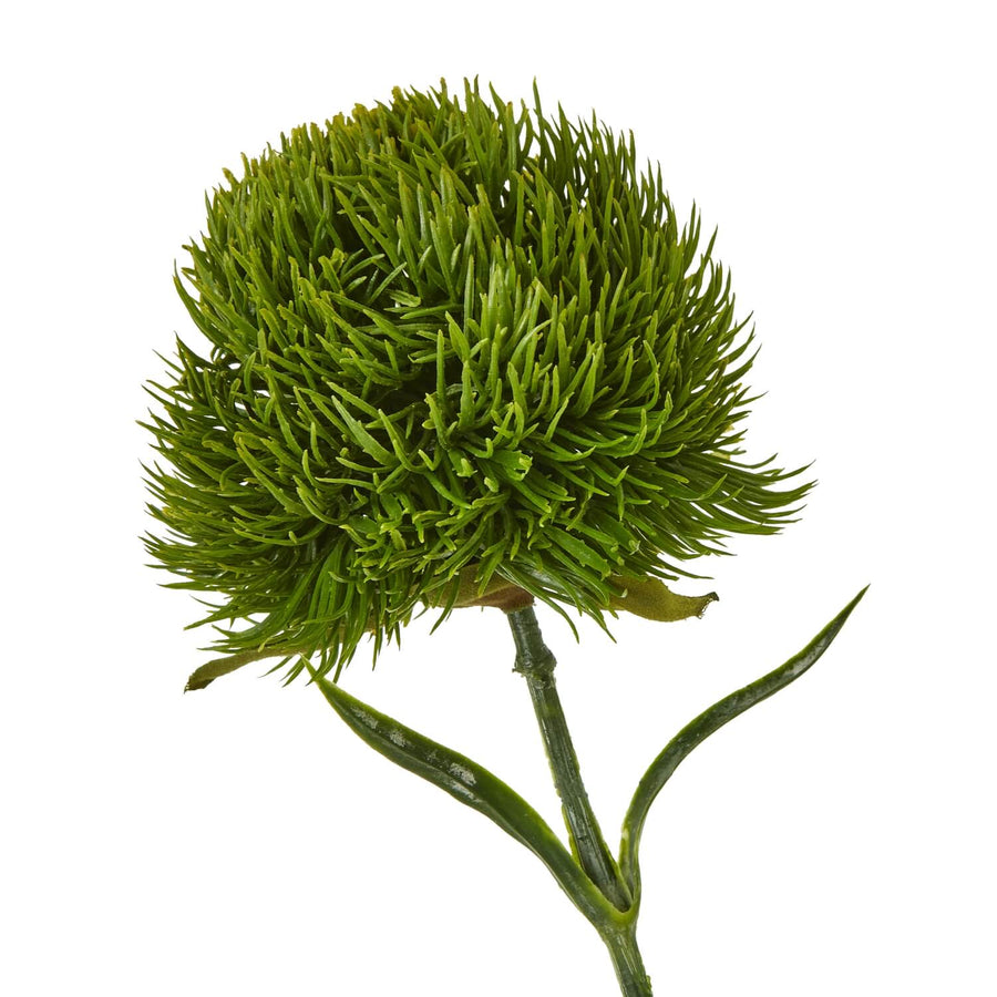 Dark green artificial Dianthus stem, lifelike plastic carnation flower for elegant floral arrangements by Sostter at brixbailey.com