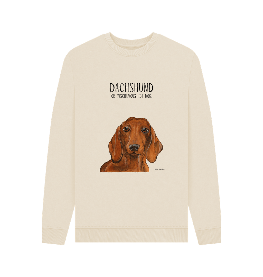 Mischievous Hot Dog Sweatshirt – For the Fearless Doxie Fans!