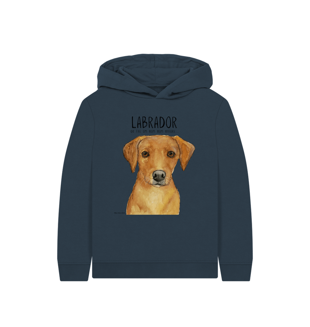 Snack Mode: Activated – The Fox Red Labrador Kids’ Hoodie