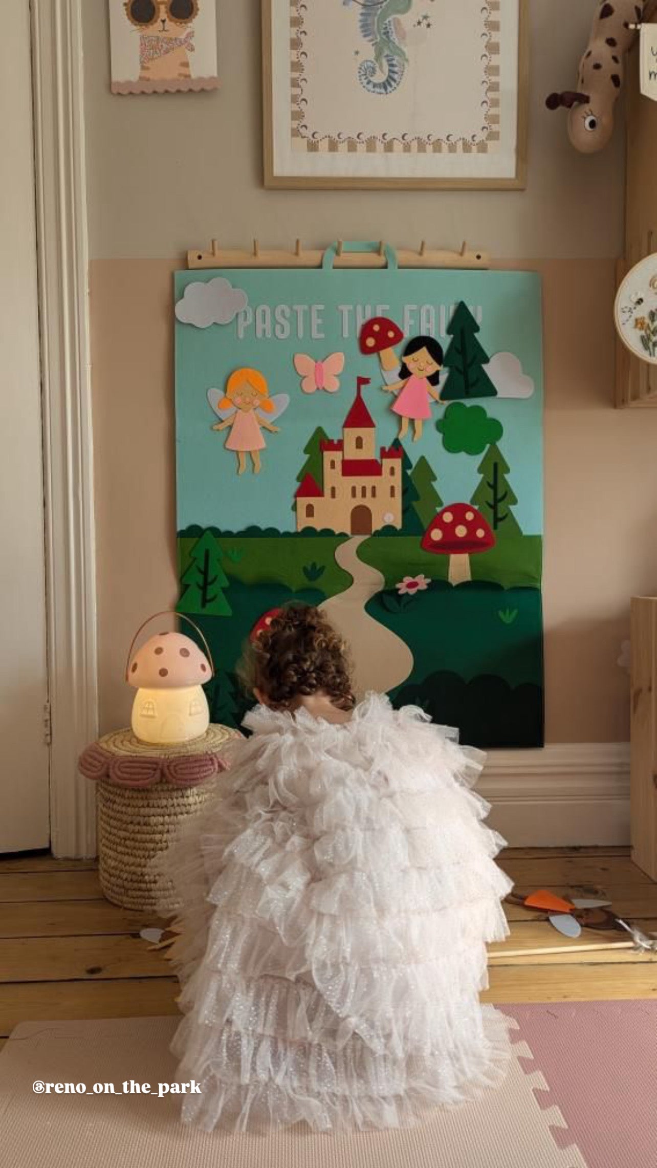 Felt Fairy Dress Up Board for Kids