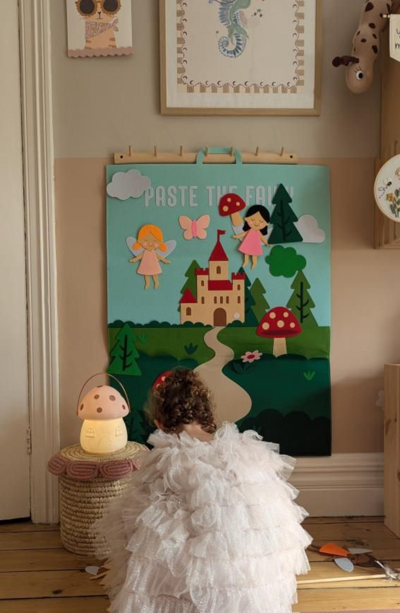 Felt Fairy Dress Up Board for Kids