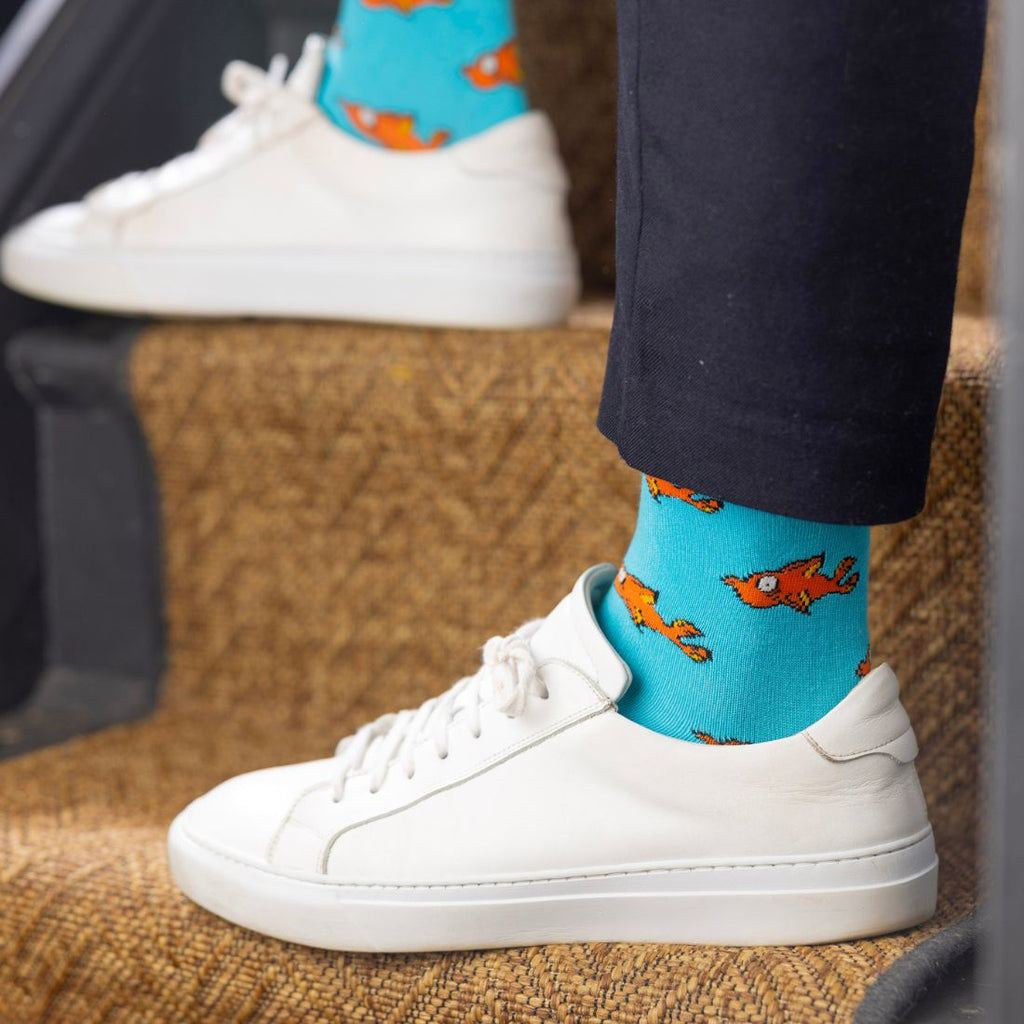 Adult Guppy Fish Bamboo Socks