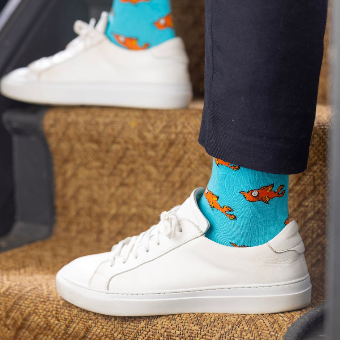 Adult Guppy Fish Bamboo Socks
