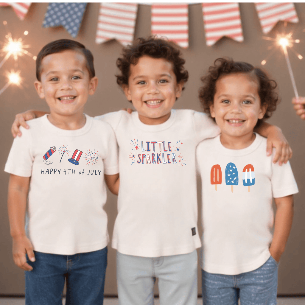 Little Sparkler Graphic Tee for Toddlers