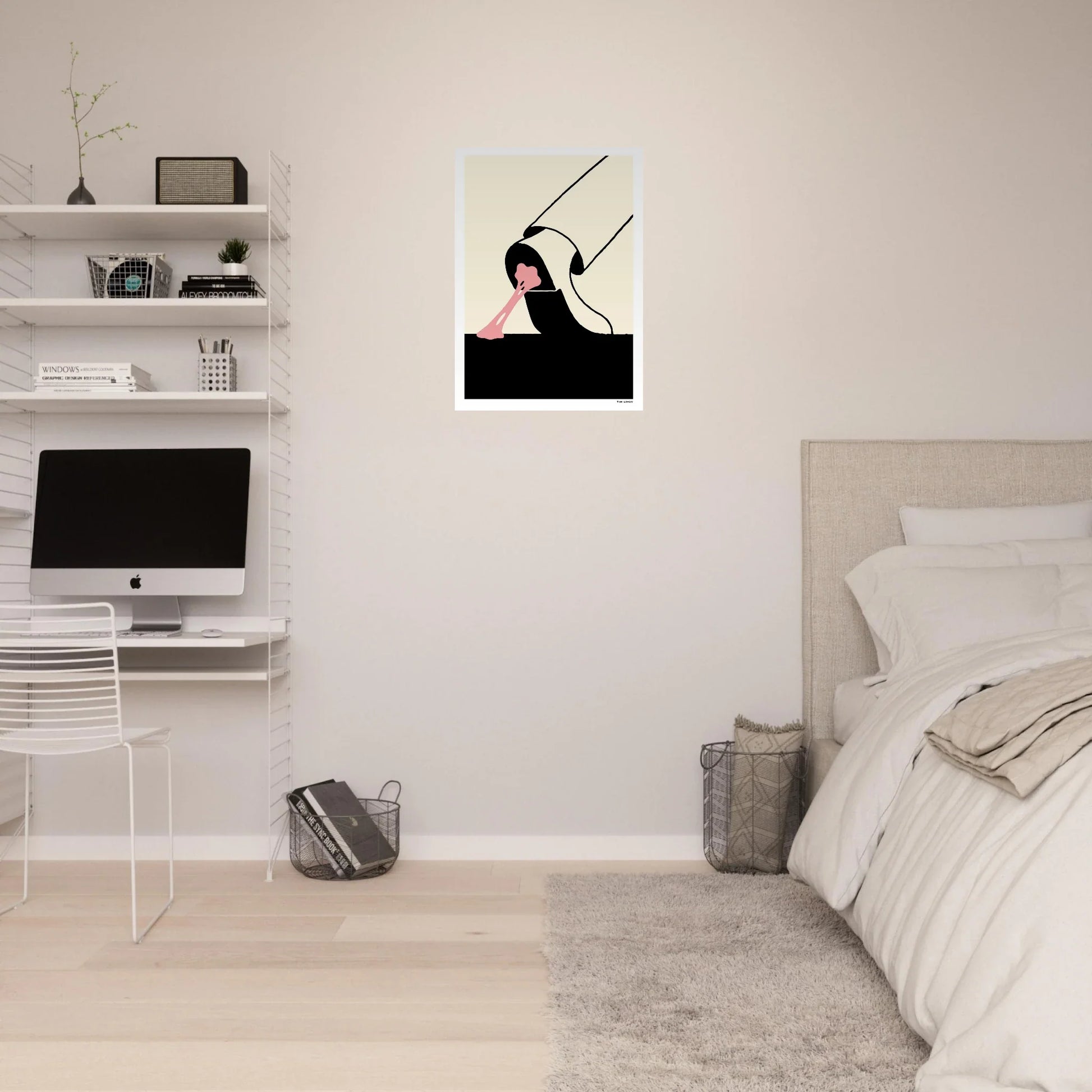 Stuck Print by Tim Lahan