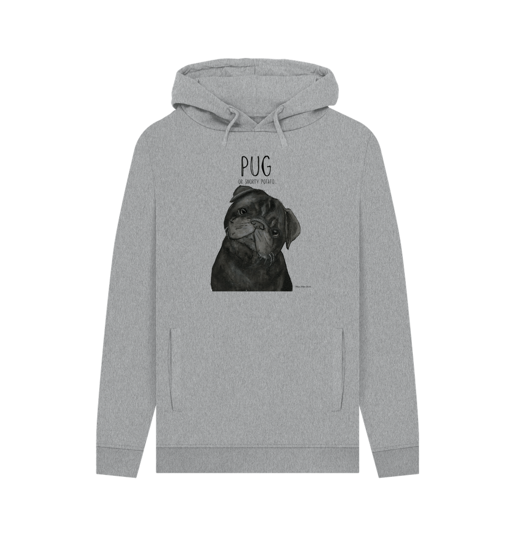 Snorty Potato Men’s Hoodie – Cozy Pug Vibes for Dog Lovers!