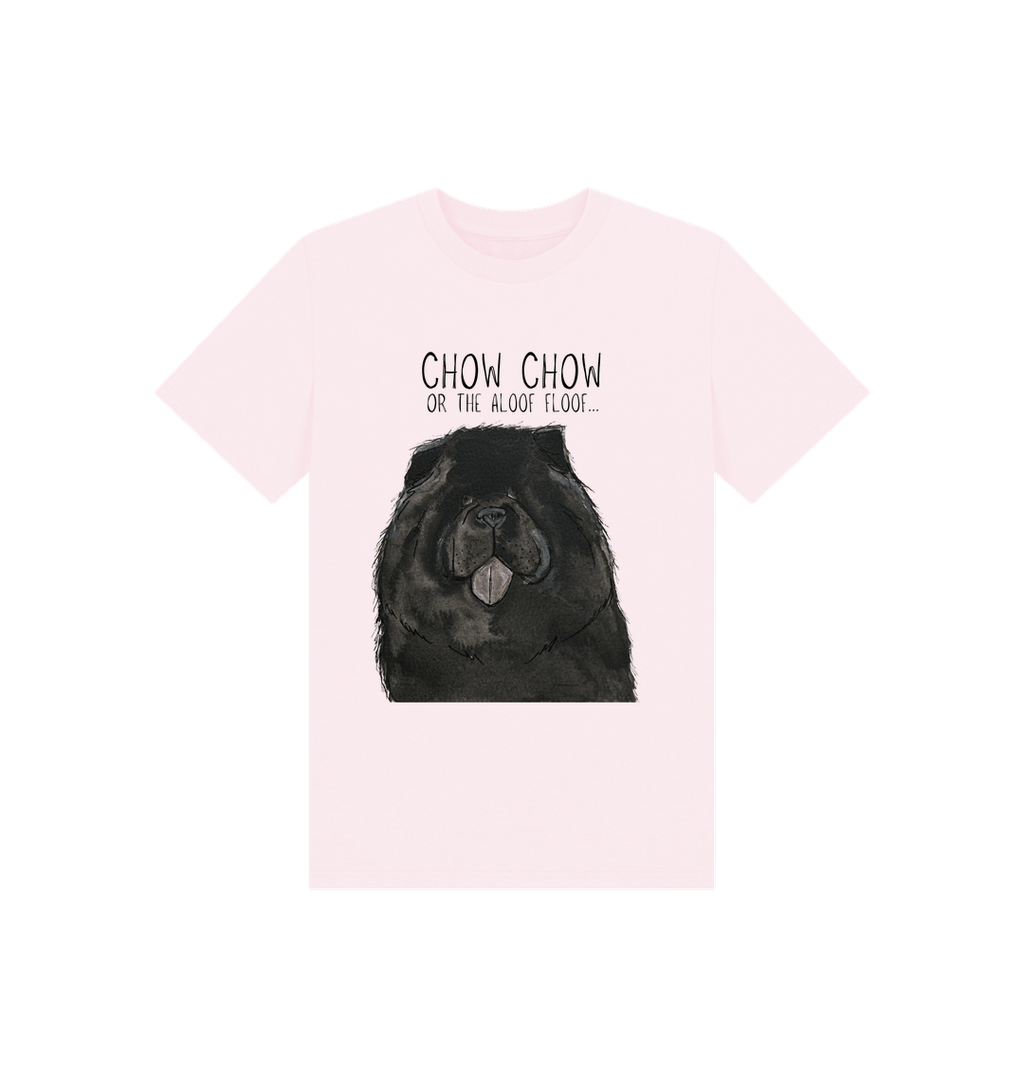 Adorable Black Chow Chow Children's T-Shirt – Cute Dog-Themed Kids' Tee