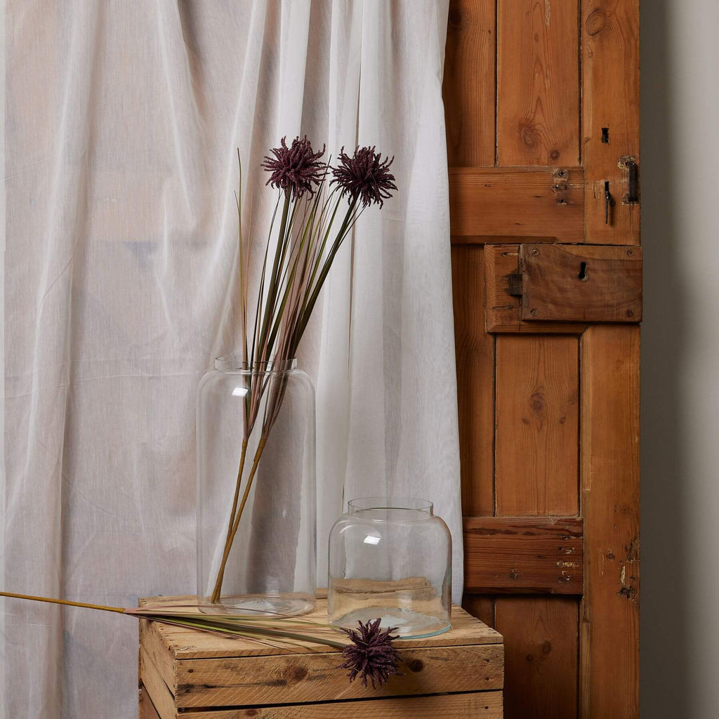 Burgundy artificial spider chrysanthemum stem with realistic petals, 80cm tall, perfect for floral arrangements and home decor by Sostter at brixbailey.com