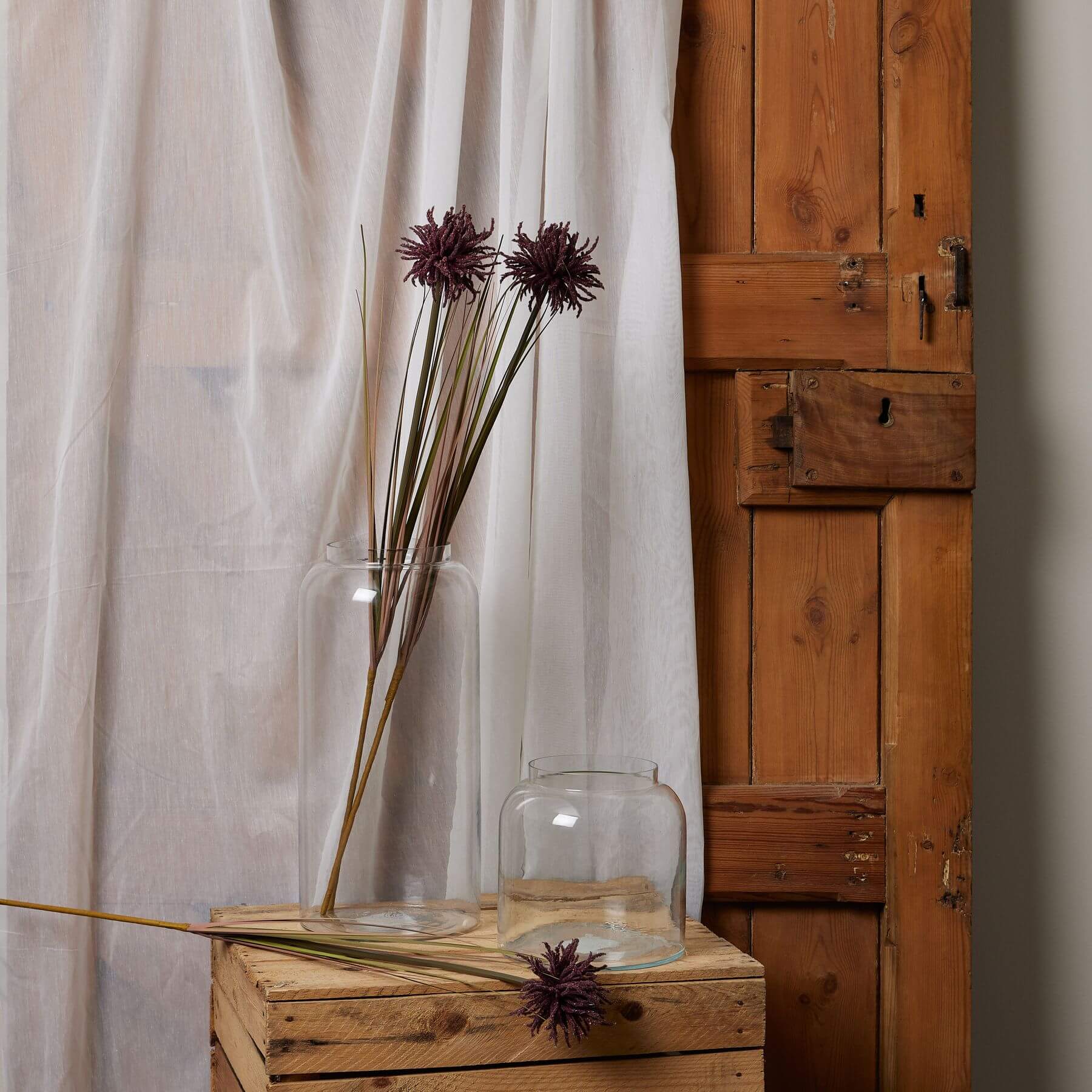 Burgundy artificial spider chrysanthemum stem with realistic petals, 80cm tall, perfect for floral arrangements and home decor by Sostter at brixbailey.com