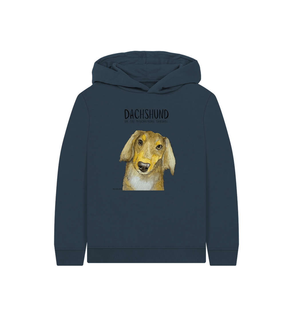 Mischievous Long Haired Sausage Hoodie – Snuggles, Sass & Sustainability!