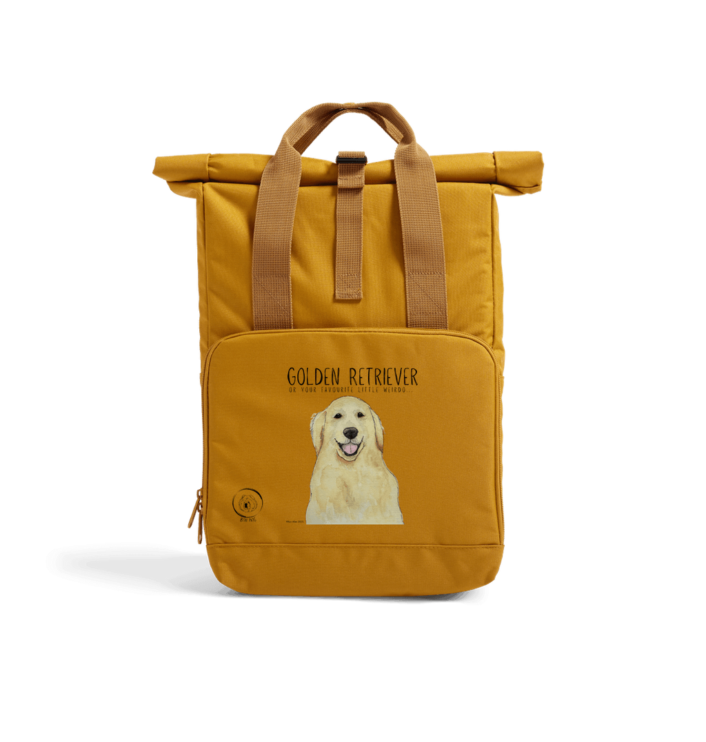 Carry Your Chaos – Golden Retriever Backpack