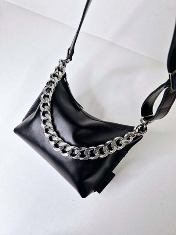 Black Sparkle Handbag – Timeless Design & Versatile Style by Zelma Kraft at brixbailey.com