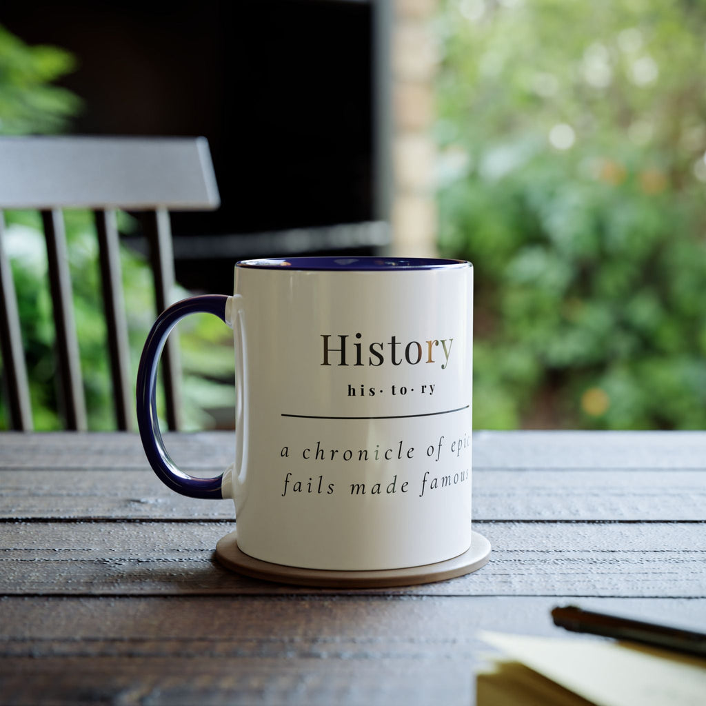 Custom Coffee Mug with Seven Accent Colors
