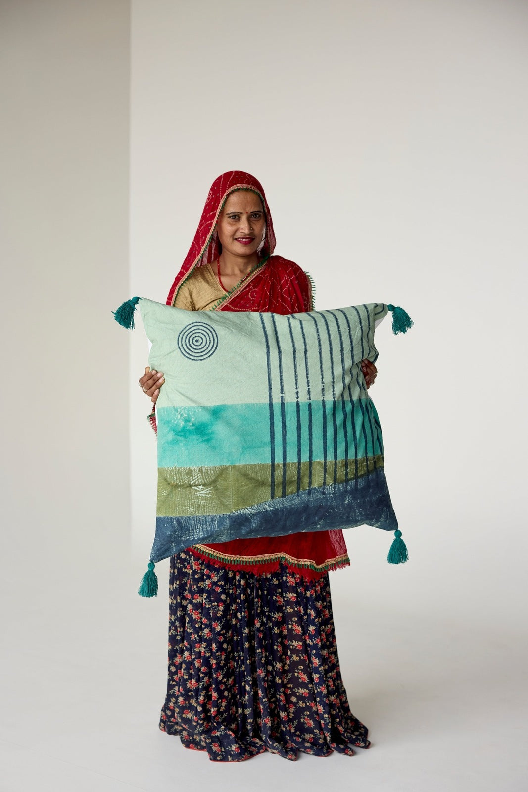 Ojai Pillow Sham Ocean Blue