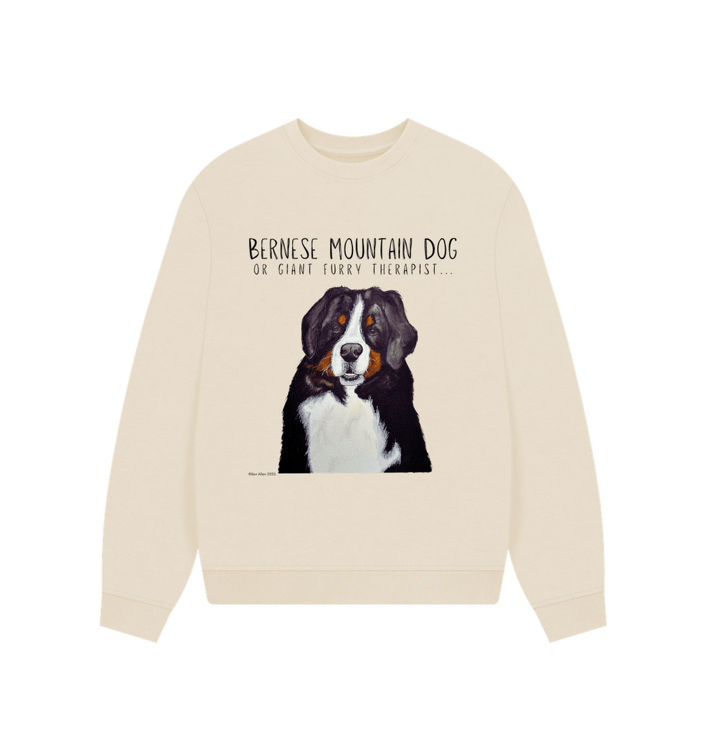 Cuddle Up in Berner Bliss – The Coziest Oversized Sweatshirt!