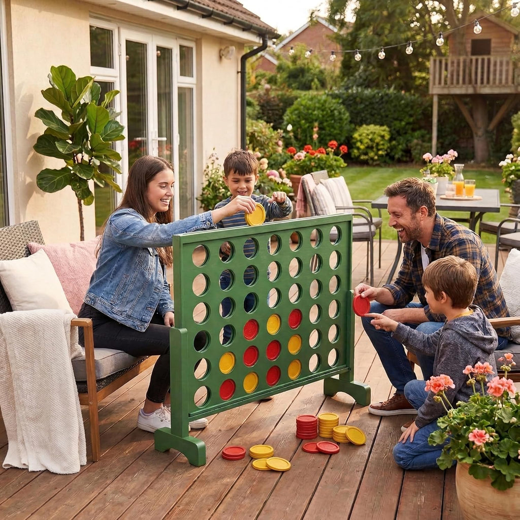 Jumbo 4 Connect Four Game - Indoor & Outdoor