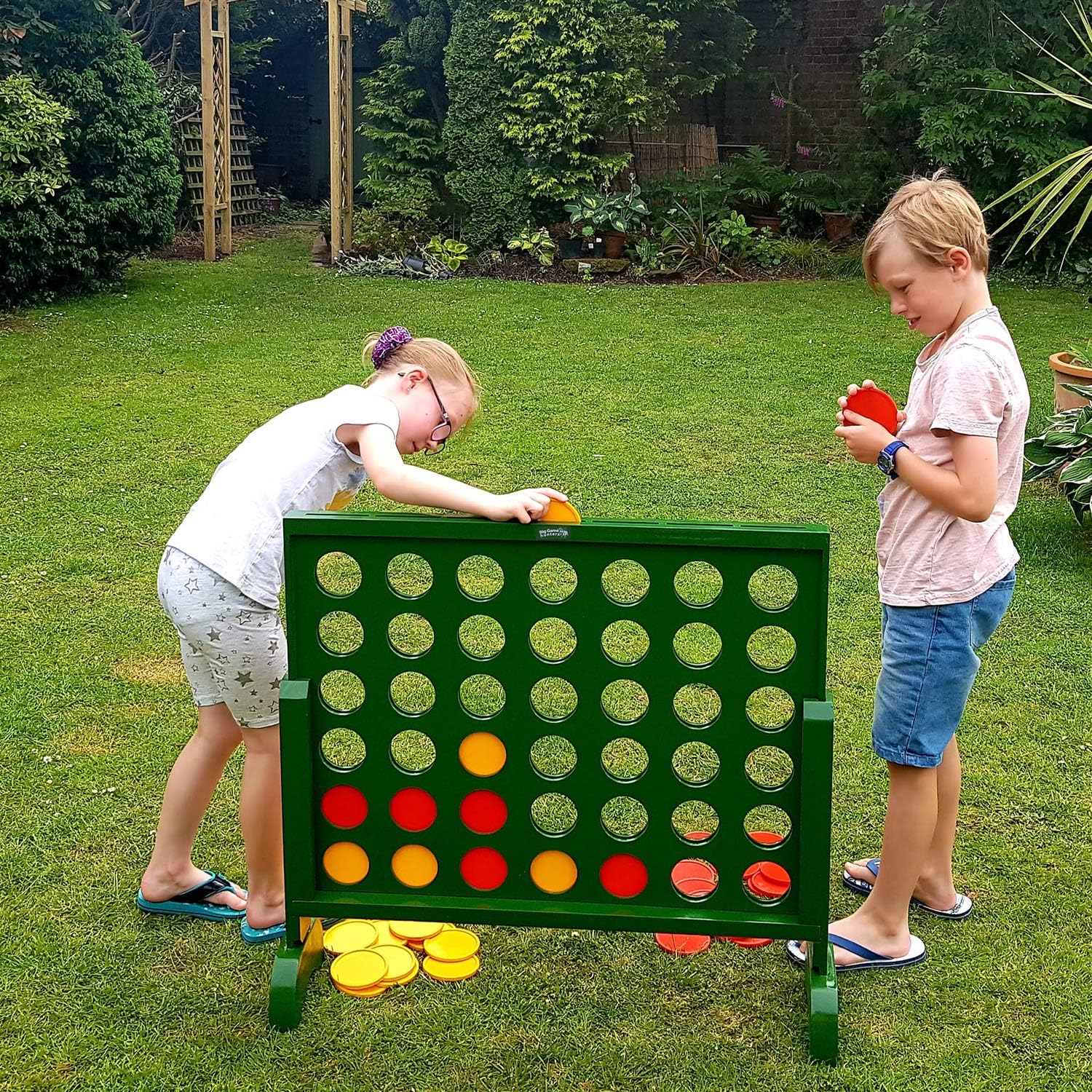 Jumbo 4 Connect Four Game - Indoor & Outdoor