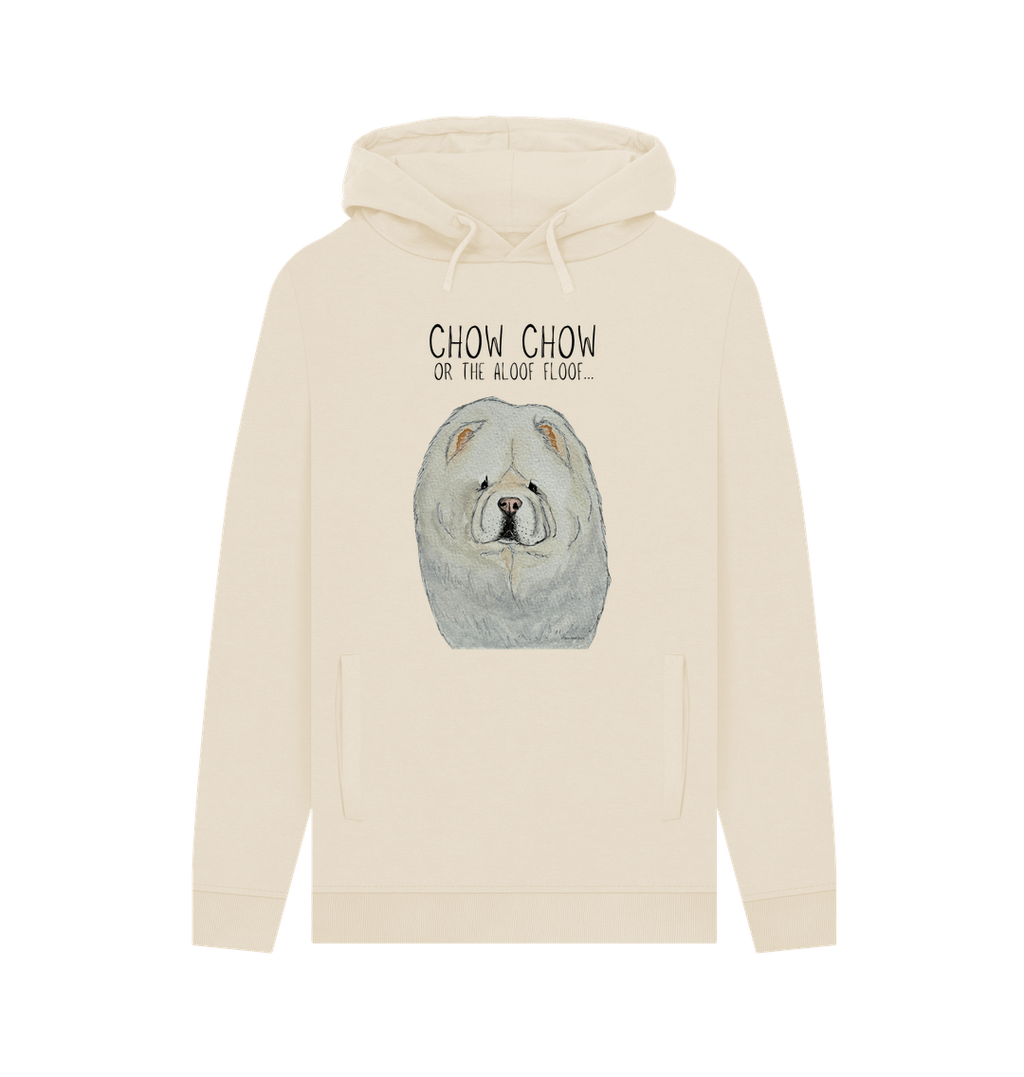 Cream Chow Chow Men's Hoodie – Cozy Up with the Aloof Floof