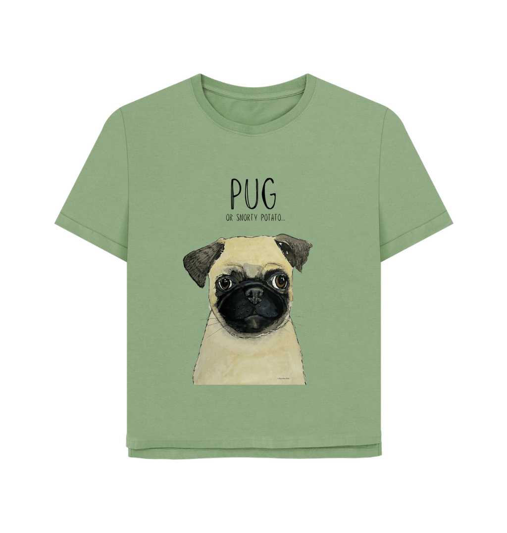Pug Women's Relaxed Fit T Shirt