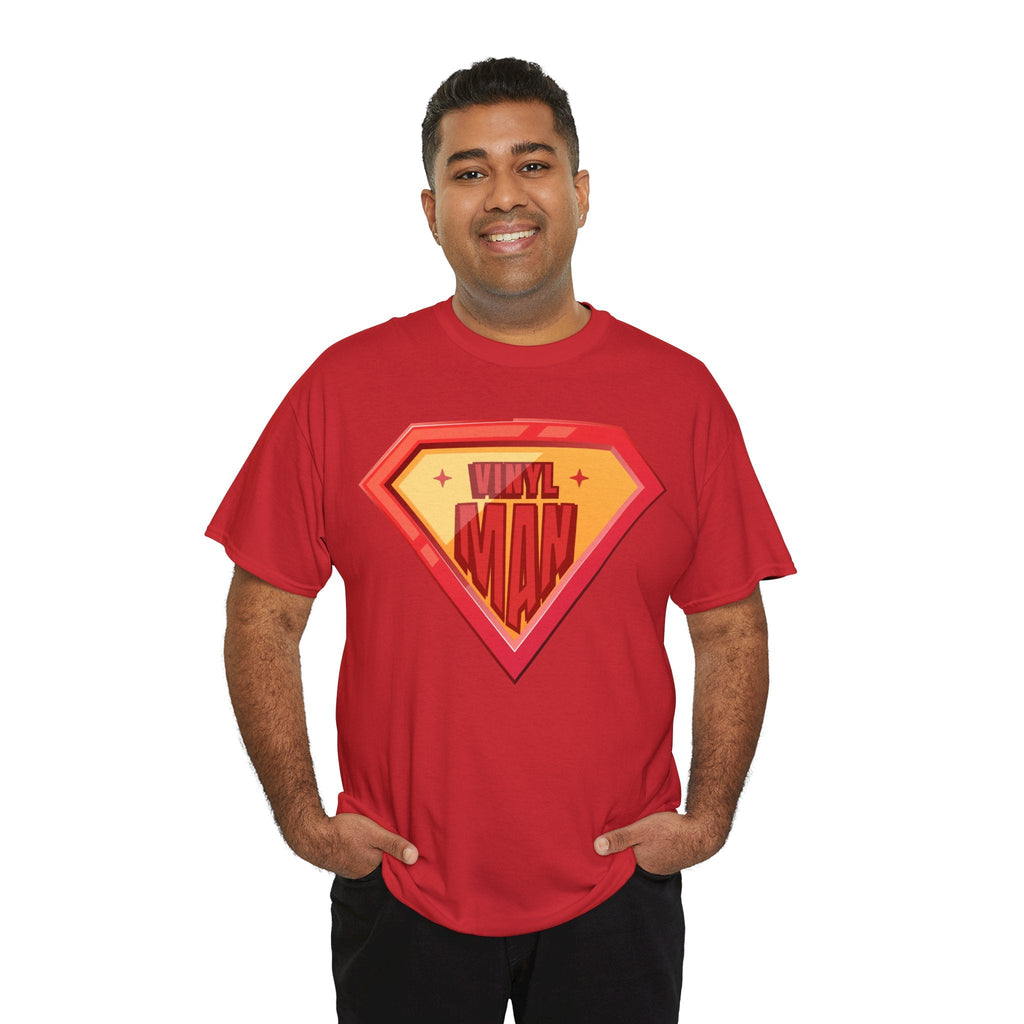 Vinyl Man Men's Superhero T-Shirt