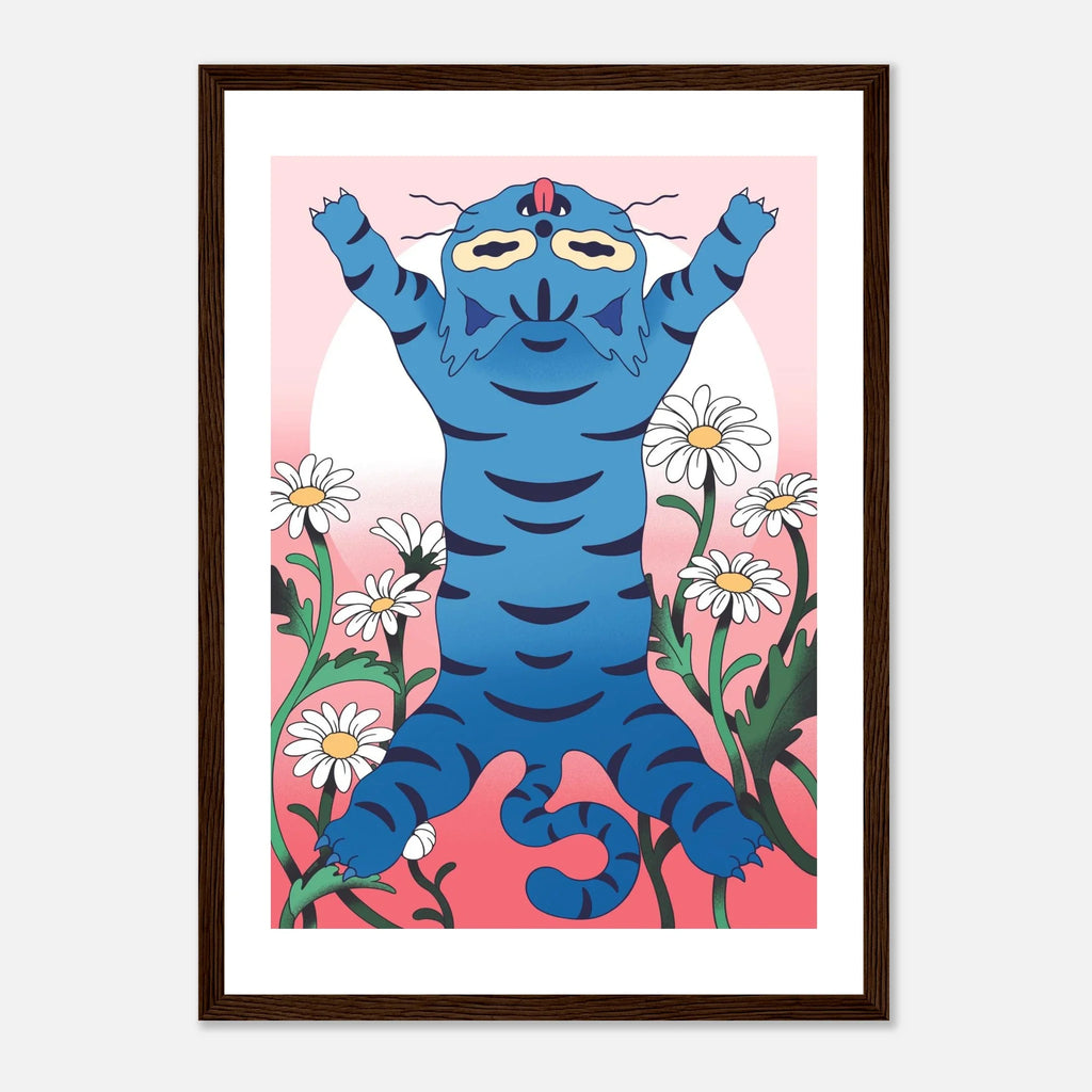 Cat's Whole Life Framed Print